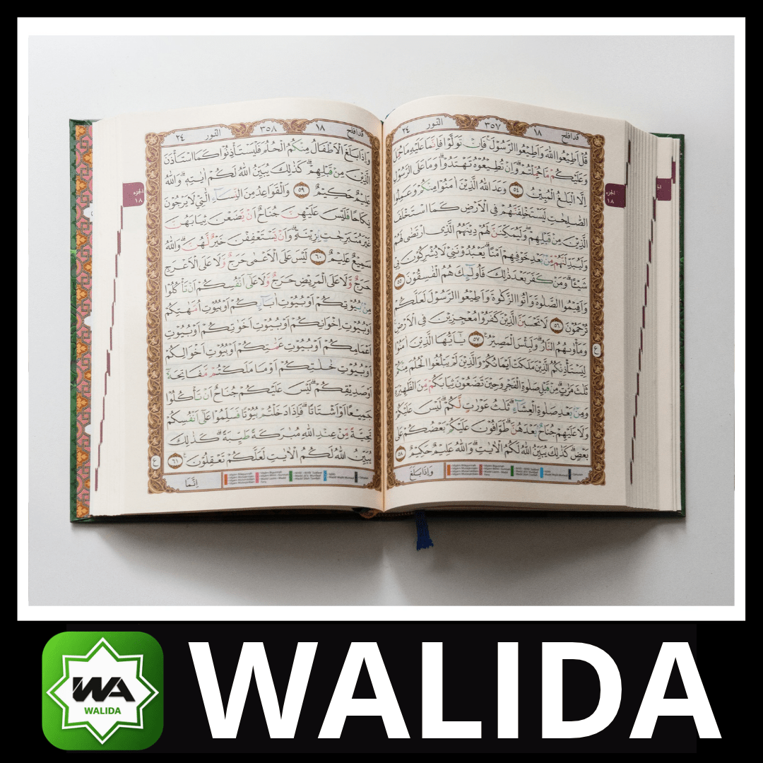 Qur’an abierto representando el aprendizaje y la comunidad musulmana