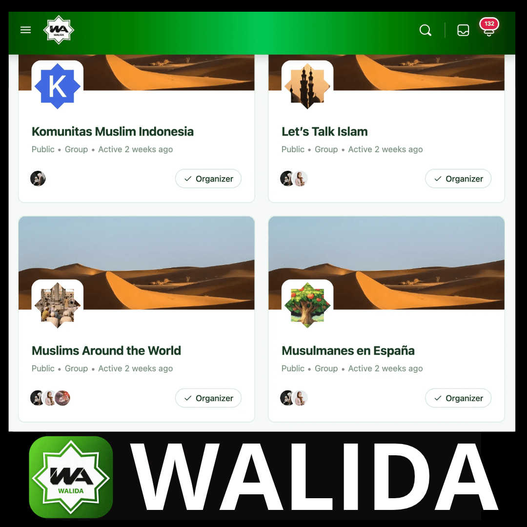 Explorar grupos y comunidades musulmanas en WALIDA
