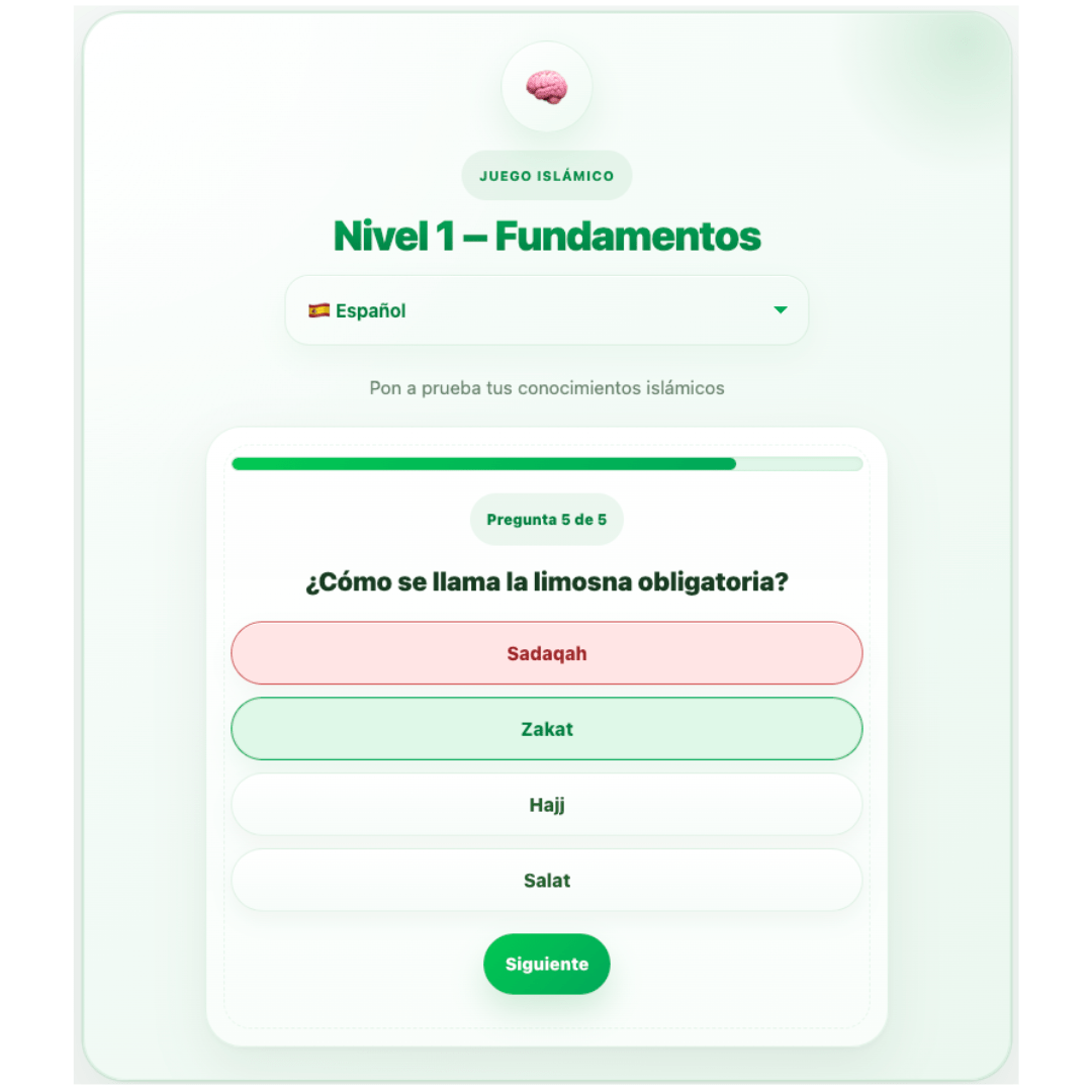 Quiz Islámico Quiz islámico para poner a prueba tus conocimientos sobre el Islam